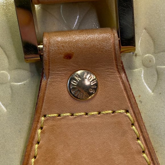 Louis Vuitton Butter Yellow Monogram Houston Vernis Tote - Picture 3 of 13